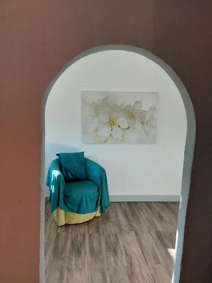 Fauteuil dans la salle d'hypnose